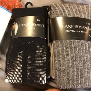 2 pairs L Bryant tights - size C/D. 195 -275
